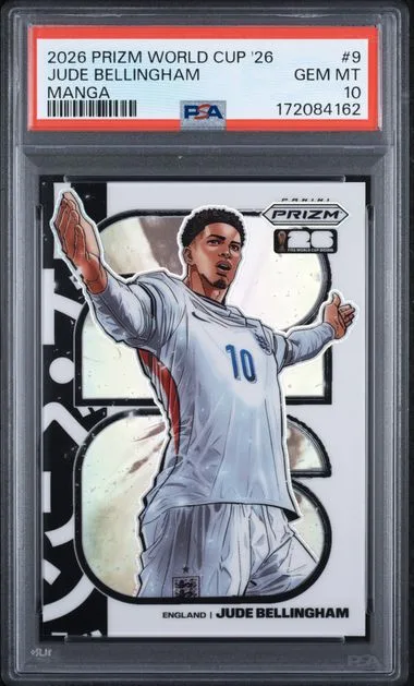 Jude Bellingham · Panini Prizm FIFA World Cup 2026 Manga, front