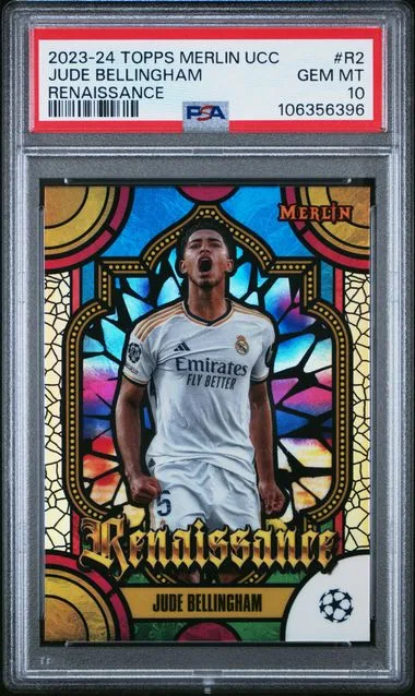 Jude Bellingham Topps Merlin UEFA Club Competitions Renaissance, front