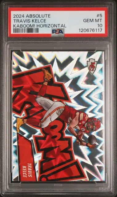 Travis Kelce — Panini Absolute Kaboom! Horizontal