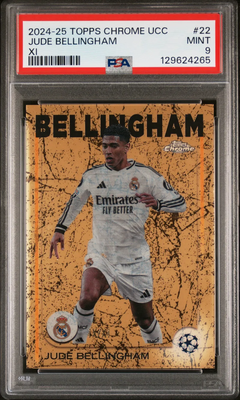 Jude Bellingham · Topps Chrome UEFA Club Competitions, front