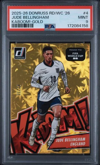 Jude Bellingham — Panini Donruss Road To FIFA World Cup '26 Kaboom!