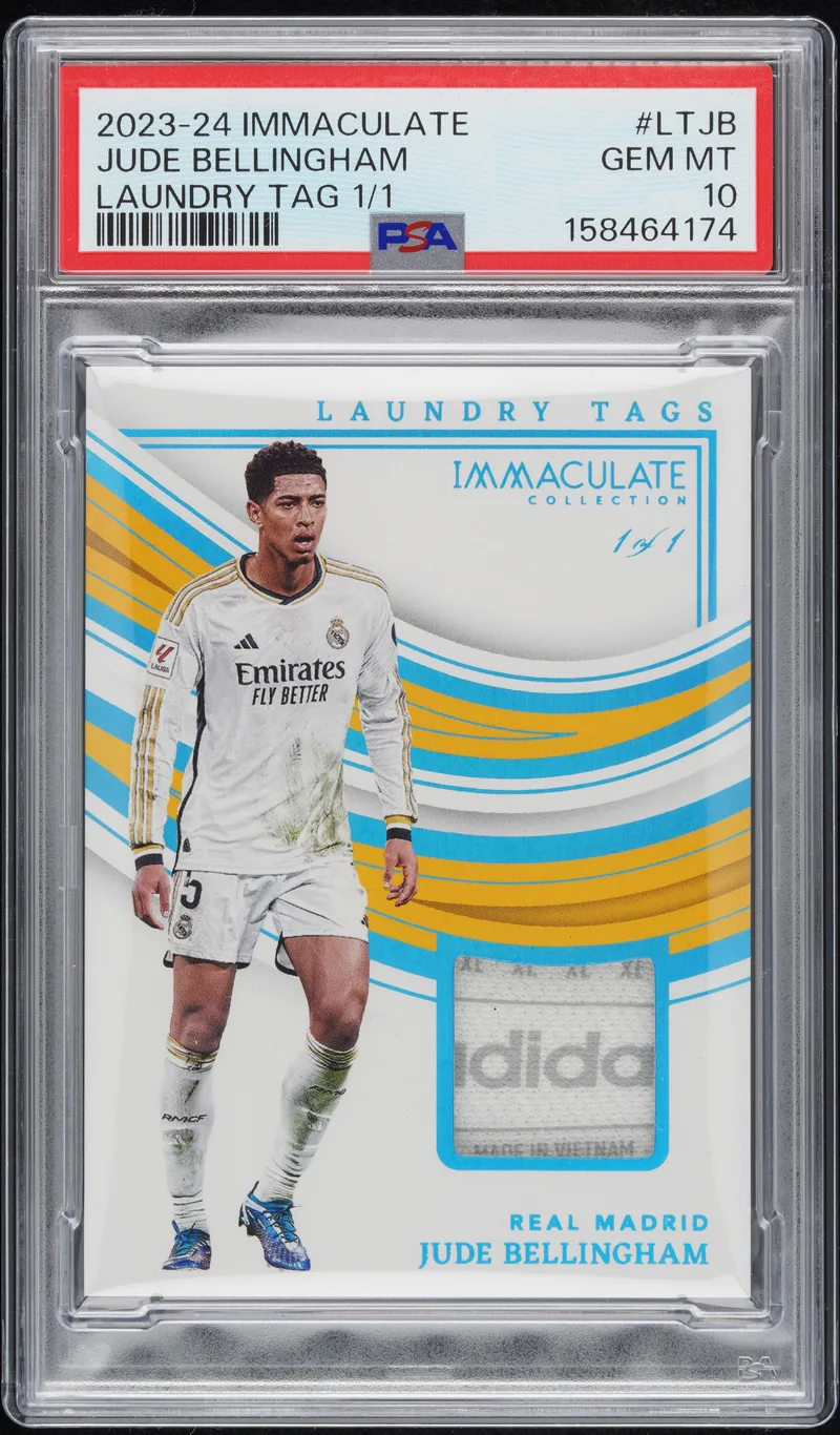 Jude Bellingham — Panini Immaculate Collection Laundry Tags 1/1