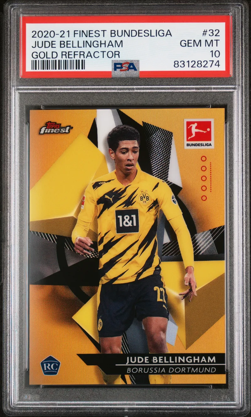 Jude Bellingham · Topps Finest Bundesliga, front
