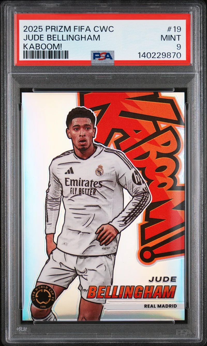 Jude Bellingham · Panini Prizm FIFA Club World Cup Kaboom!, front