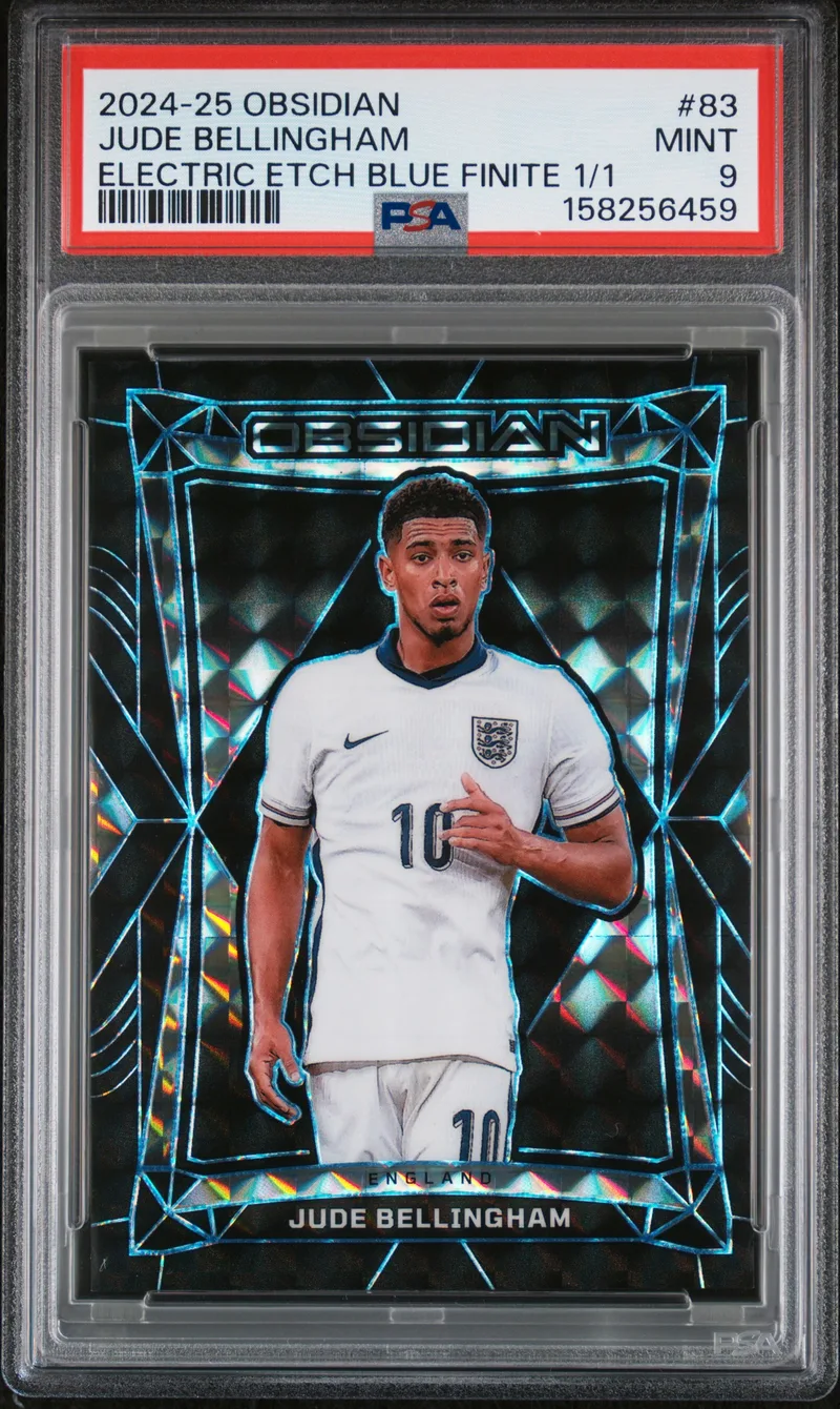 Jude Bellingham · Panini Obsidian, front