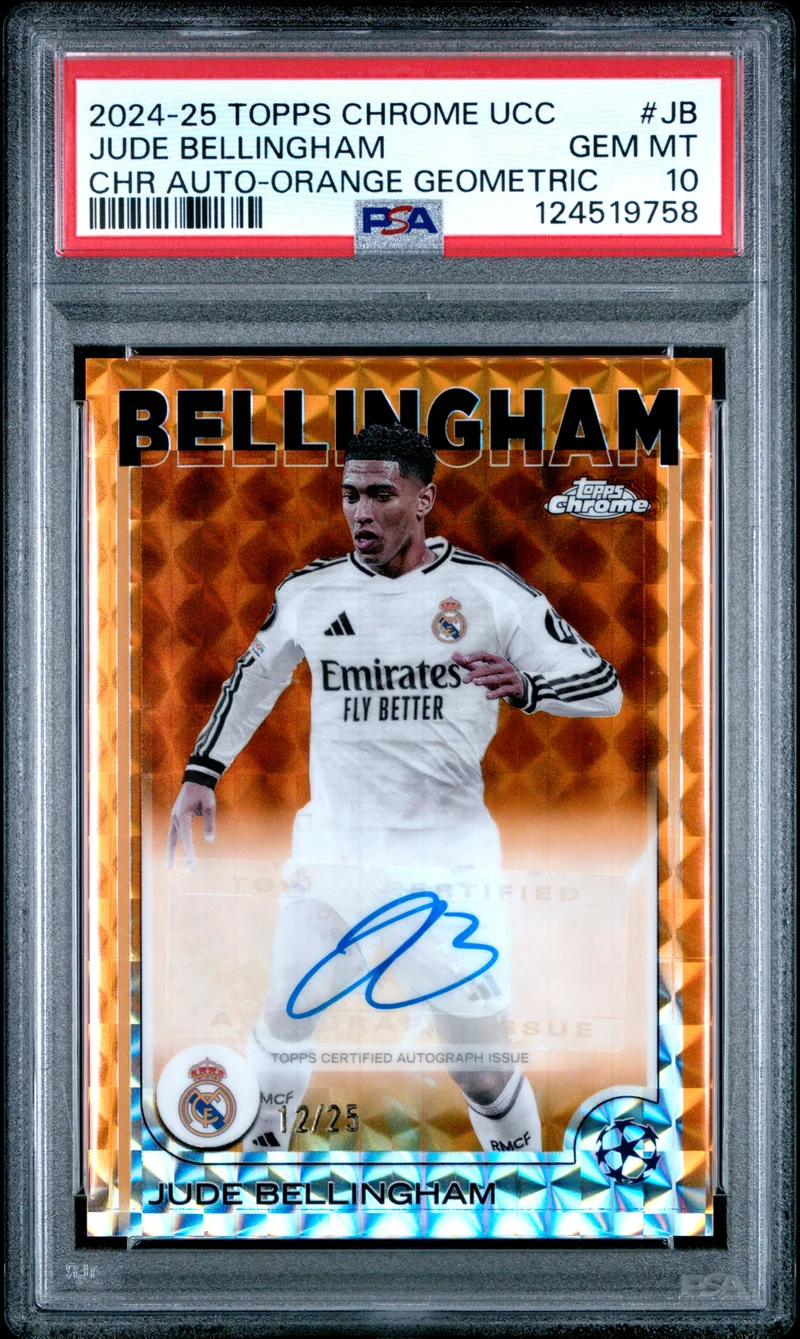 Jude Bellingham — Topps Chrome UEFA Club Competitions Chrome Autographs