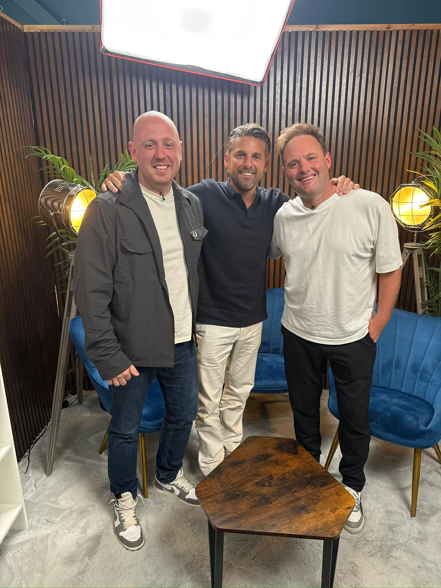 Liam at a Rip & Reveal recording